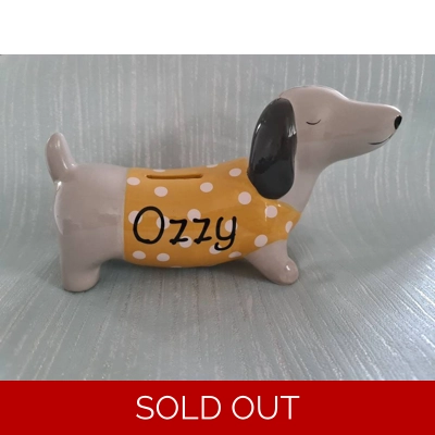 Sausage Dog / Dachshund Money Box